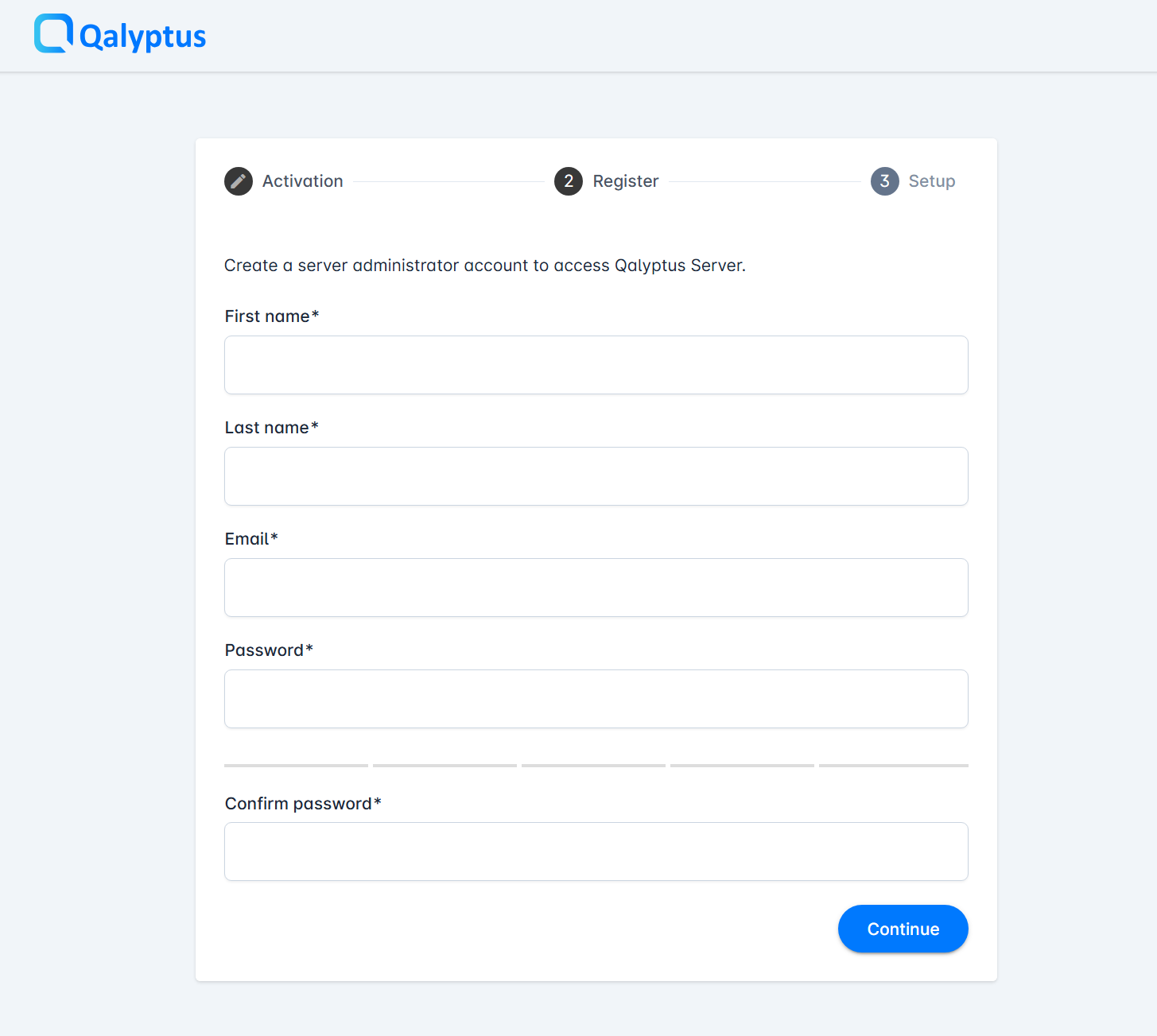 Qalyptus-server-register