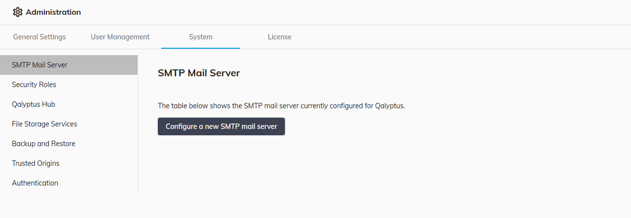 Qalyptus Server SMTP