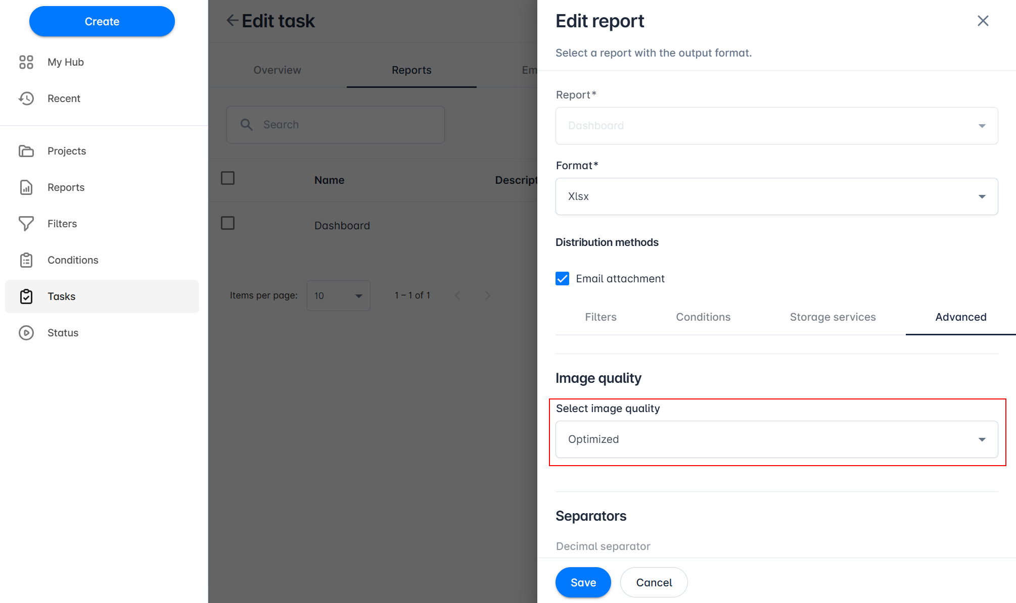 Qalyptus – rapport qualité image Optimisée