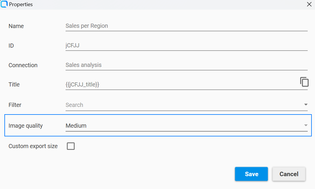 Qalyptus Desktop - qualité d&#39;image de l&#39;objet