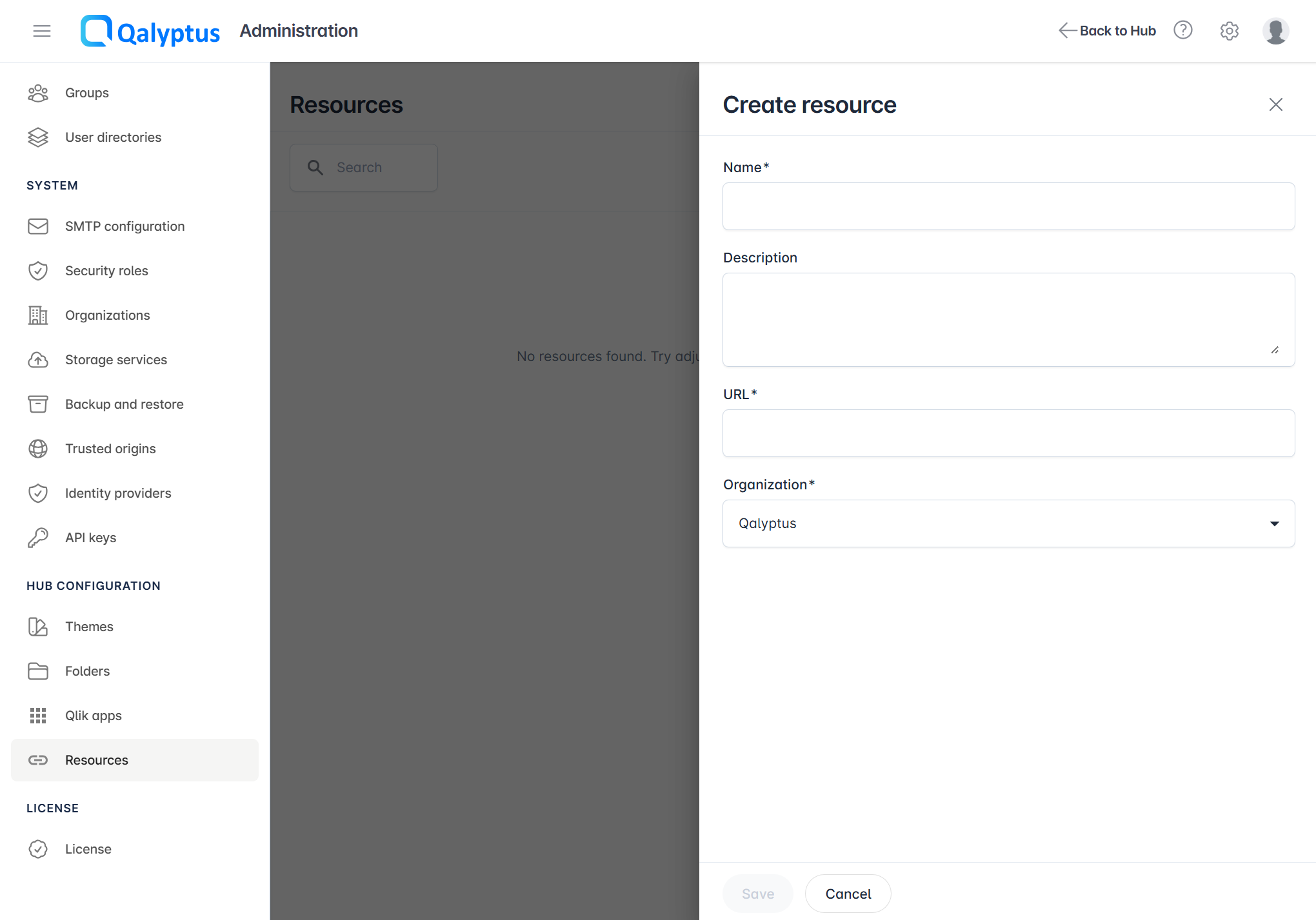 Qalyptus Server Create Resource