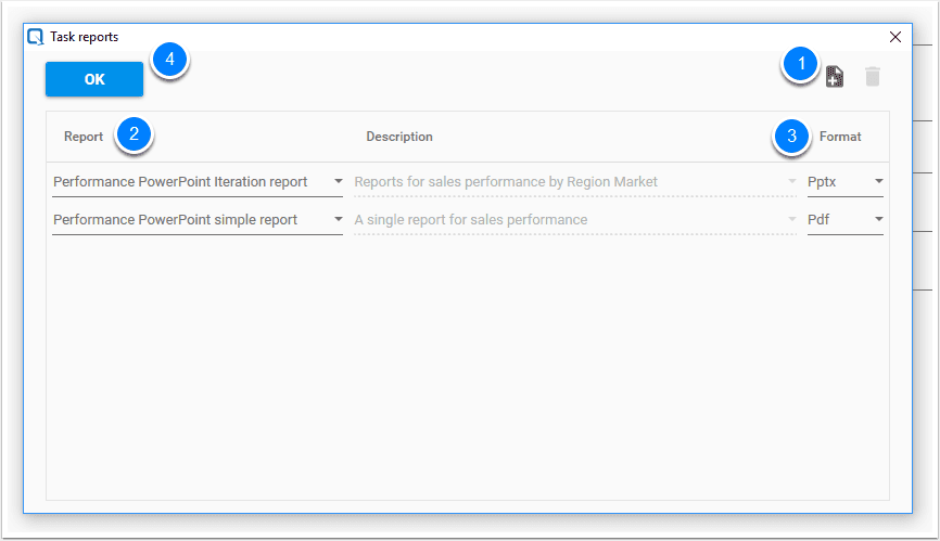 Qalyptus task reports