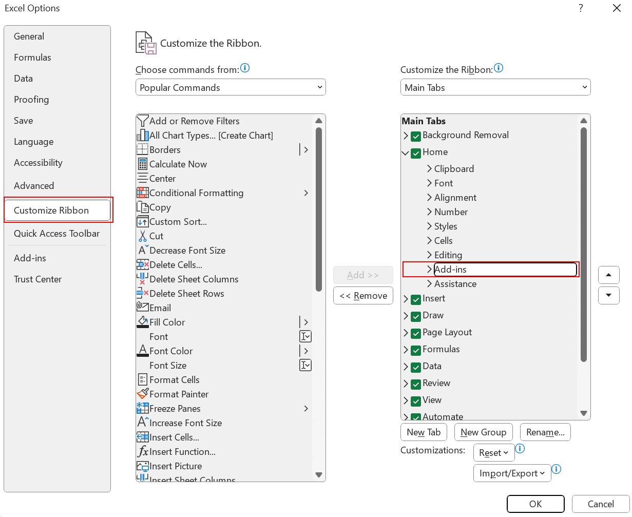 Qalyptus - customize office ribbon show addins